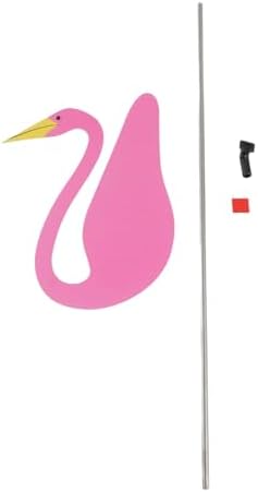 Flamingo Yard Decor, Swirl Bird Wind Sculpture Decorations, Yard Flamingos, Aluminium Handmade Art Ornaments Swirl Bird Wind Sculpture Decorations for Garden Yard Outdoor Pool Fountain