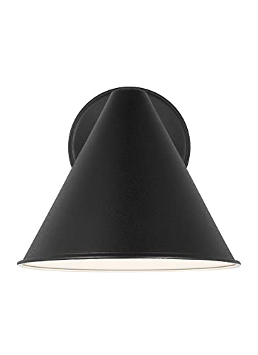 Generation Lighting Crittenden Small Outdoor Wall Lantern - Black