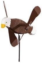 Bald Eagle Whirligig/Whirly Bird Garden Spinner Lawn Decoration Amish-Made