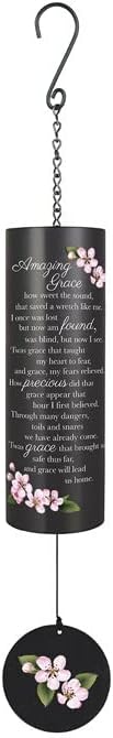 Carson Home Accents Wind Chime-Cylinder Sonnet-How Sweet The Sound (36")