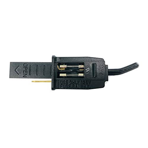 Holiday C9 Christmas Light String - 100ft, 12" Socket Spacing, Black Cord, E17