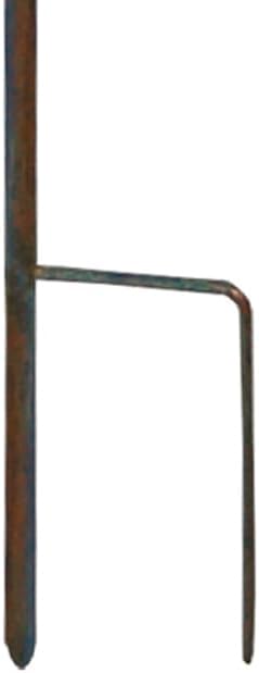 Esschert Design Staked Steel Dapper Bird Rocker, 54" H