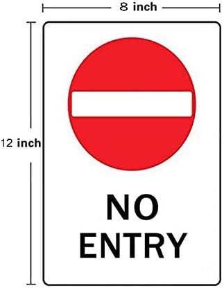 New Street Sign Warning Plaque Wall Decor Very Steep Grade User Assumes All Risk, Heavy-Duty Sign Courtyard Decoration Office Sign Outdoor & Indoor Safety Aluminum Sign 8 X 12 Inch