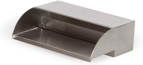 Atlantic 304 Stainless Steel Waterfall Spillway, 12-inch, SS12