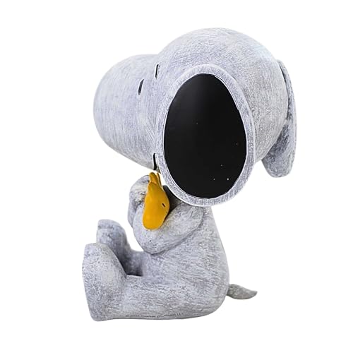 Roman Snoopy & Woodstock Garden Statue - Resin