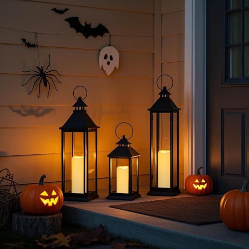 LED Pillar Candles 4" x 10" - Waterproof Flameless, Timer, 2 Pack