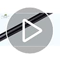 Shepherd Hook 4-Pack - Adjustable 16"-31" Black Metal