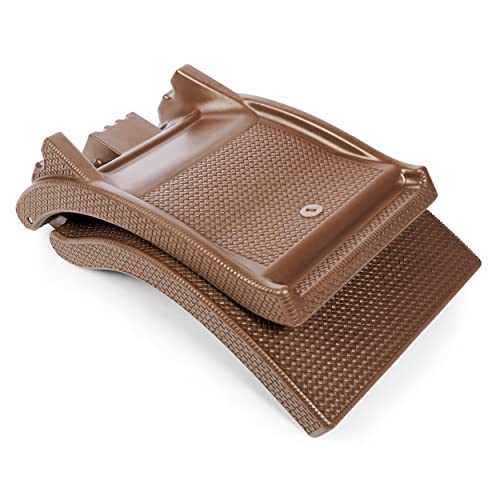Pool Mate Luxury Swimming Pool Patio Chaise Lounge Chair, Brown