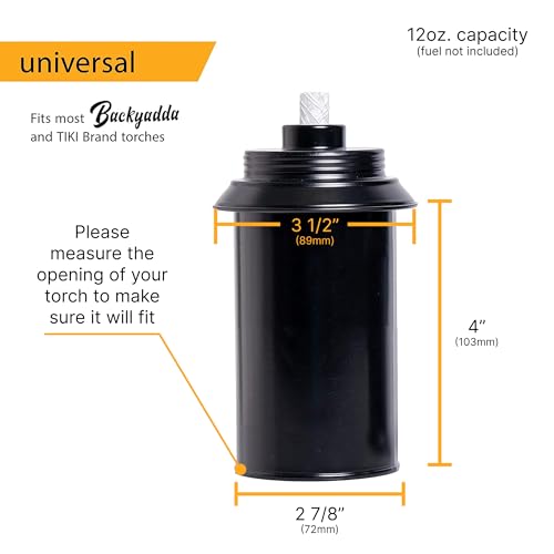 Torch Replacement Canisters - 12oz Metal 4-Pack