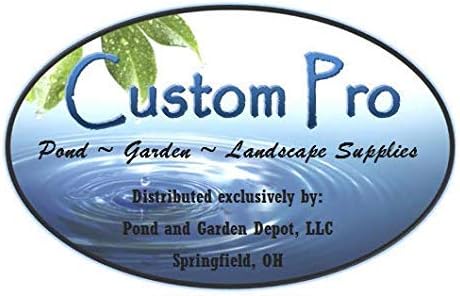 Custom Pro 5200 Floating Fountain Aerator with 5200 GPH Pump, 108 LED White Ring Light, 30 & 33 Foot Cords, Multi-Tier Nozzle, Telescoping Riser, Float & More