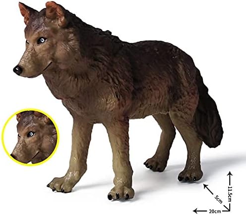 Garden Statue Animal Sculpture Outdoor Decor Gift Sculpture Model Animal Figure Outdoor Garden Home Decoration Statue Collection Ornaments Toys Large 20 X 5 X 11.5CM