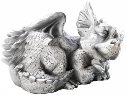 CT DISCOUNT STORE Adorable Mythical Creature Baby Sleeping Dragon (Dragon Facing Right)