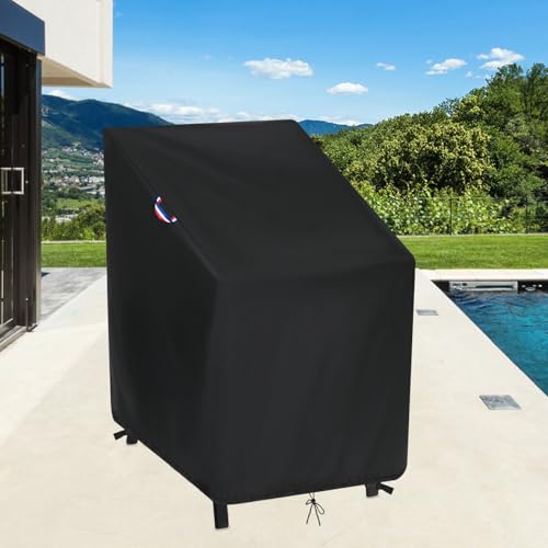 Rocking Chair Cover Outdoor Waterproof Stackable Chair Cover