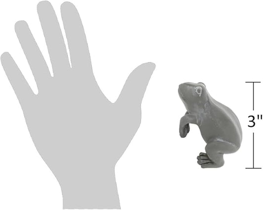 The Bridge Collection Decorative Frog Pot Hugger- Cute Climbing Frog for Hanging on Planters and Flower Pots - Fun Outdoor Plant Pot Accent for Outside Garden Decor