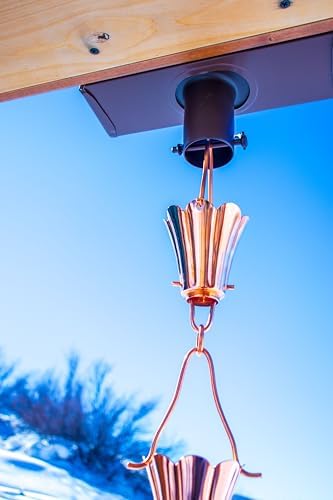 Nutshell Stores Yuri Rain Chain - Copper Plated - 8 Feet