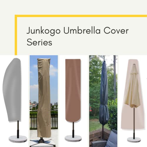 Patio Umbrella Cover for 9-14FT Market & 15FT Double-Sided Umbrella