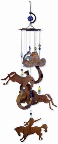 Sunset Vista Designs Horsing Around Wind Chime, Small