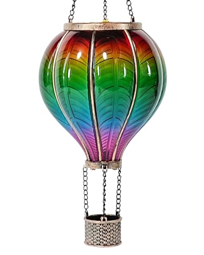 Vuees Hot Air Balloon Solar Lantern - Rainbow