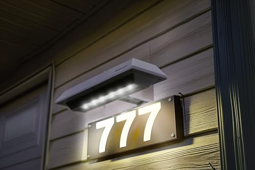 Solar LED Post Light - 1 Pack with L-Bracket