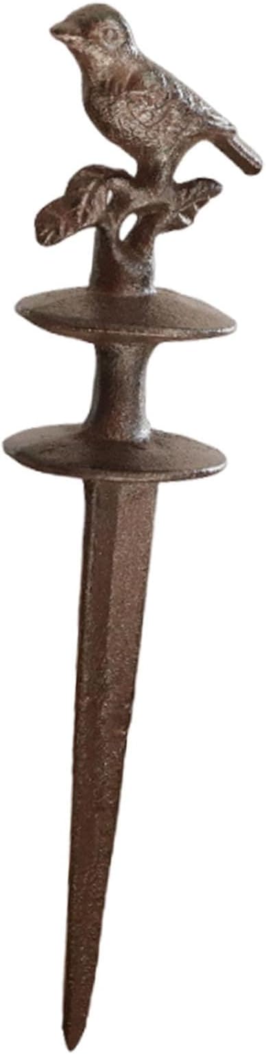 Hose Guide Stake Heavy Duty Plant Garden Statue Sculpture Lawn Decoration Gifts Iron