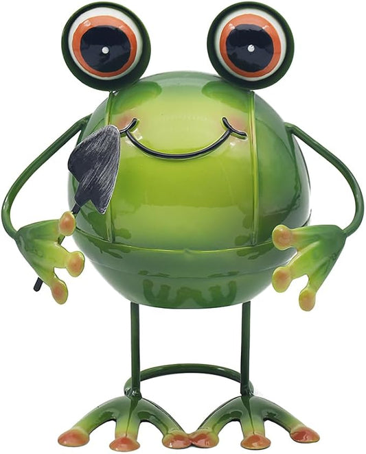 Lesser & Pavey Bright Eyes Frog by Bright Eyes Home Decor Figurines & Ornaments for Home & Office | Decorative Accessories Statues for Indoor & Outdoor | Lovely Gifts for Women & Men