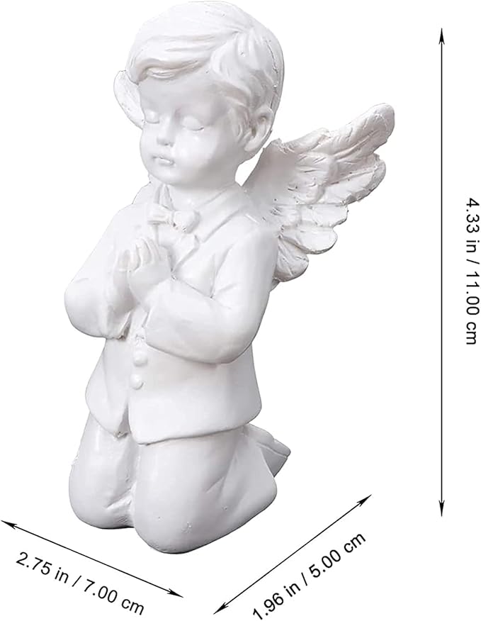 Garden Ornaments Decor Statue Outdoor,Abstract Unique Statue Sculpture Creative Outdoor Garden Courtyard Statue Decoration Ornament,Miniatures Angel Statue Outdoor Figurine Home Garden Decor
