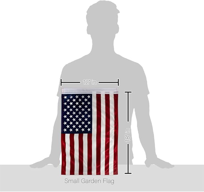 4th Of July American Flag For Independence Day Yard Sign Wall Hanging Home Cemetery Decoration For Grave Yard Sign Memorial Veterans Day USA Poster Door Canvas Tapestry Gifts For Dad