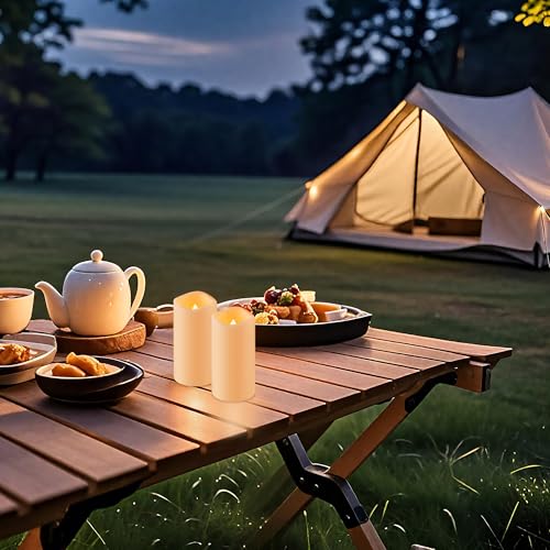LED Flameless Candles - 120 Pack, Waterproof, Remote & Timer