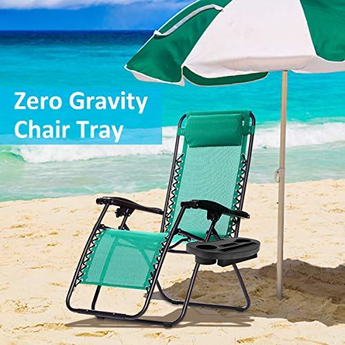 Coolrunner Zero Gravity Chair Cup Holder, Zero Gravity Chair Tray