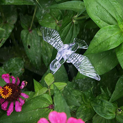 Solar Hummingbird Garden Stake Light