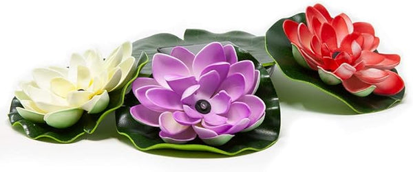Beckett Corporation Solar Lily Lights for Pond
