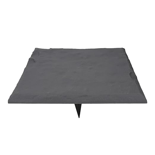 Keenso Unique Textured Stepping Stones, Weatherproof Garden Decoration for Outdoor Walkways (Gray)