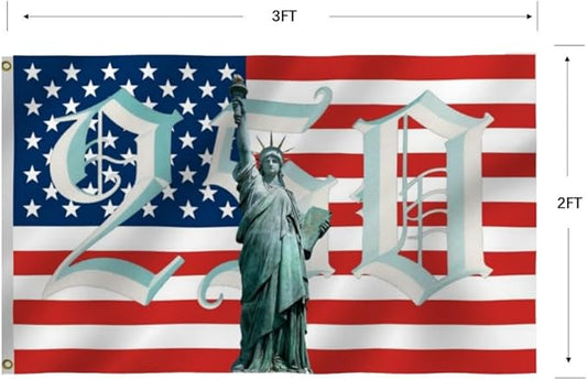 250th Birthday 250 Years 1776 2026 American Flag 2X3Ft, US Statue of Liberty, Double Side Printed Flags, Men Women Banner,Vibrant Colors, Double Stitched with 2 Brass Grommets, Bar Garden Street Decoration, GYM, Office Decor,Indoor Outdoor Use,Gifts. (...