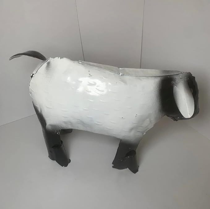 Decorative Rustic Metal Sheep - Metal Art