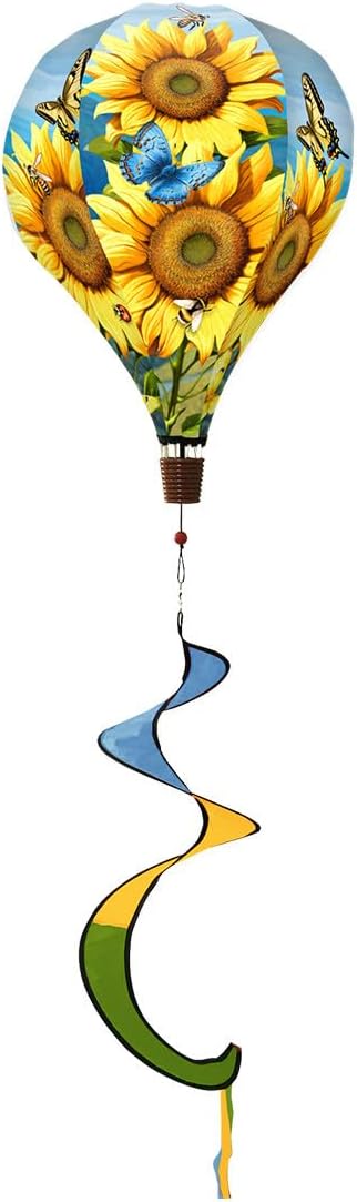 Briarwood Lane Sunflower Dance Hot Air Balloon Spinner