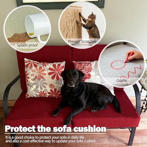 Outdoor Cushion Covers ,14Pcs Patio Cushion Slipcovers Replacement Set