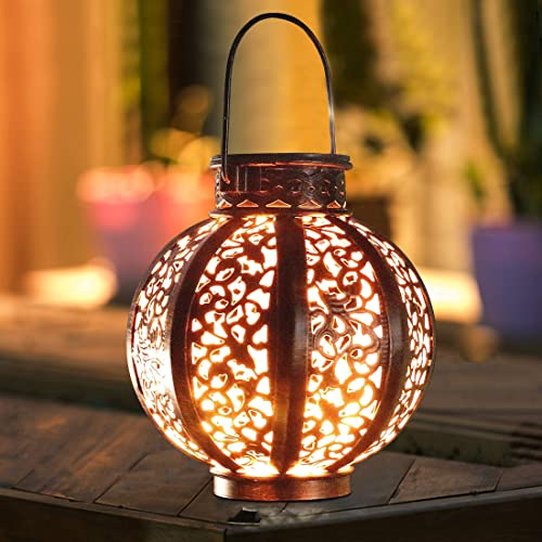 Hanging Solar Lanterns - 2 Pack, 6 Lumens