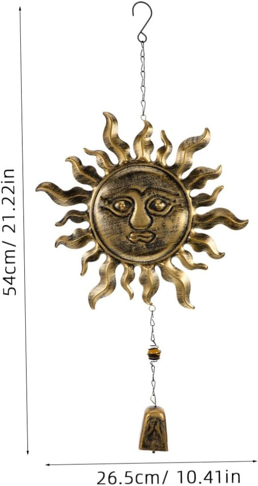 Happyyami 1pc Wind Chime Decorative Bell for Outdoor Spaces Rustic Blessing Wind Chime for Gardens and Patios Easy to Install Hanging Ornament for Home Decor