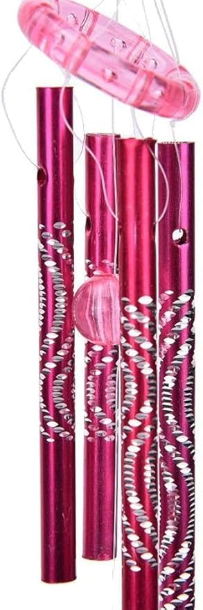 1Pc Purple Dolphin Wind Chime, Crystal Dolphin Hanging Decoration 4 Metal Tubes Wind Chime, Creative Bell Blessing Gift