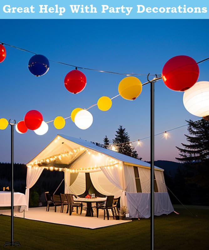 10FT String Light Pole Stand