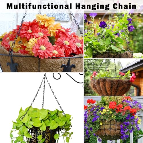 Hanging Basket Chains - 23" 4-Lead (3-Pack)