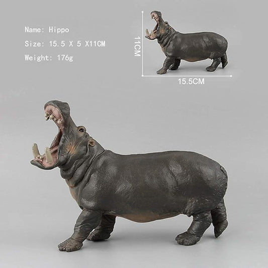 Garden Statues Outdoor Decor Balcony Figurine Sculpture Outdoor Garden Statue Home Decor Animal Model Collection Ornaments Toys Gifts 15.5 X 5 X 11CM