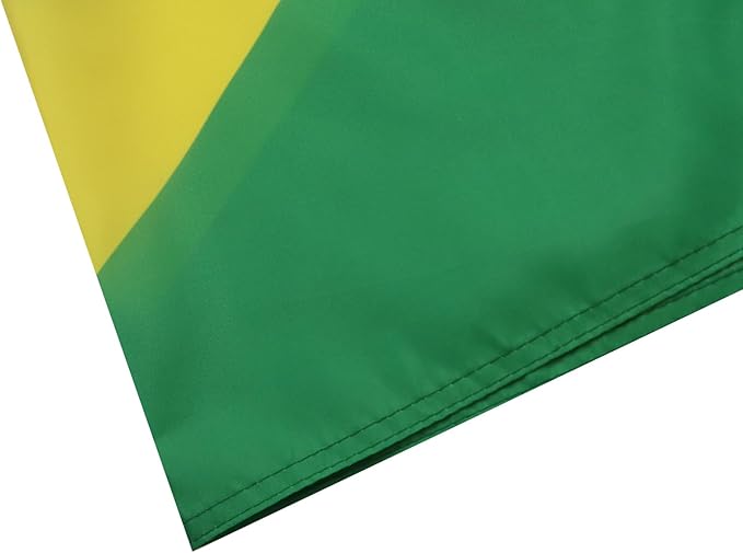 AZ FLAG Brazil Flag 150 x 90 cm with 4 Eyelets for Balcony or Wall