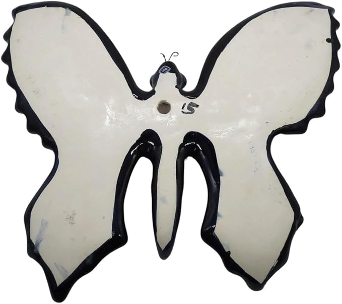 Wall Butterfly Medium Hand Painted Indoor Outdoor Multi Colored (Talavera)