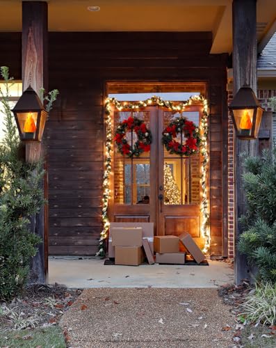 LED Flame Night Light - Rechargeable, 3-Mode Flickering, 4 Pack