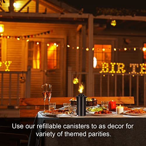 Torch Replacement Canisters 16oz - Bamboo Lantern Refillable (6 Pack)