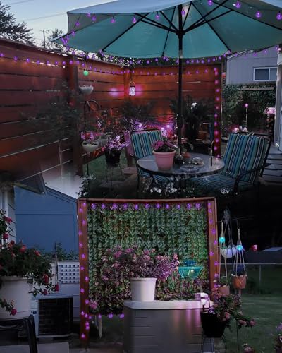 Selarlyt 2 Pack 120 LED Solar String Lights - 72 FT, 8 Modes