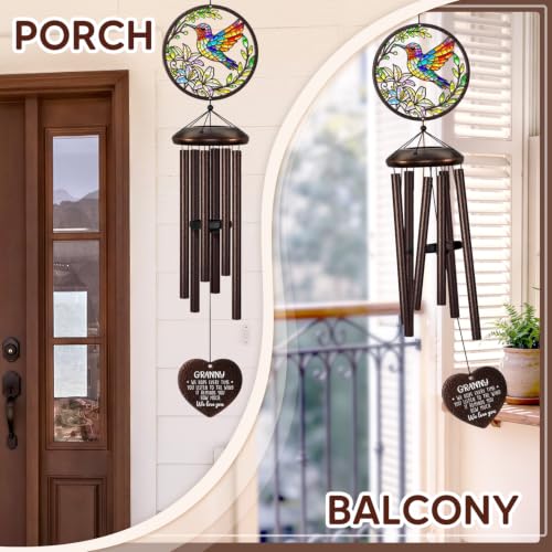 Granny Gifts, Birthday Gifts for Granny from Grandkids, 32" Wind Chimes