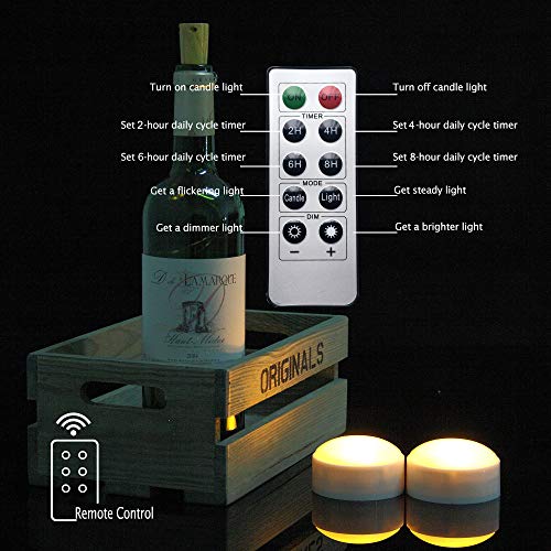 QIDEA LED Pumpkin Lights - White, 3 Pack, Remote & Timer