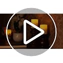 Flameless LED Candles - 3x4" Remote Control Timer 6 Pack